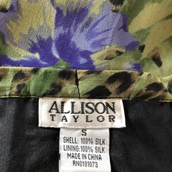 Allison Taylor 100% Silk Maxi Skirt - Size S - Picture 3 of 4